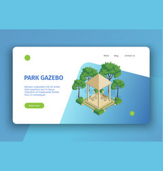 Park Gazebo Landing Page