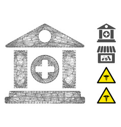 Hatched Hospital Mesh