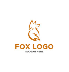 Fox Logo Design Symbol Icon