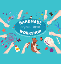 Handmade Workshop Announcement Poster