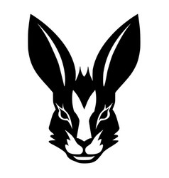 Rabbit Head Animal Logo