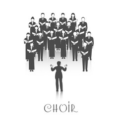 Choir Peroforrmance Black Image