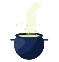 Potion Pot On A White Background