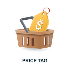 Price Tag Icon 3d From Black Friday Collection