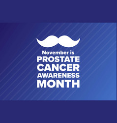 Prostate Cancer Awareness Month No Shave November