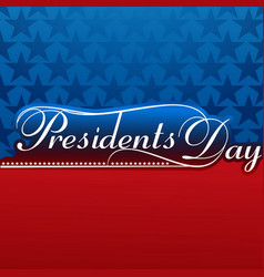 Presidents Day Modern Background