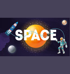 Space Composition Poster Header