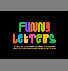 Art Alphabet Fanny Font Child Typography