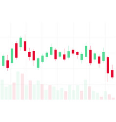 Business Candle Stick Graph Chart Of Stock Market