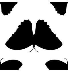 Butterfly Silhouettes Pattern Design