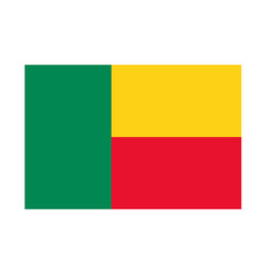 Benin Flag National Africa Emblem Symbol Abstract