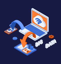 Big Data Processing Isometric