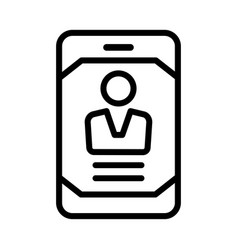 Employee Identification Icon