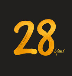 Gold 28 Years Anniversary Celebration