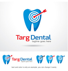 Target Dental Logo Template