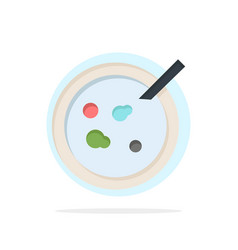 Petri Dish Analysis Medical Abstract Circle