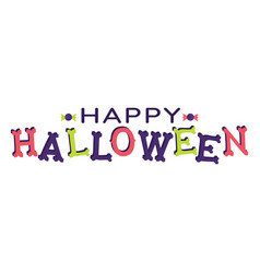 Happy Halloween Lettering