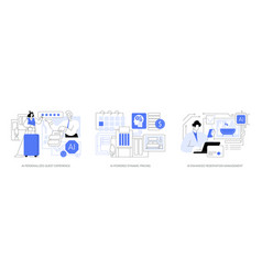 Ai In Hospitality Management Abstract Concept