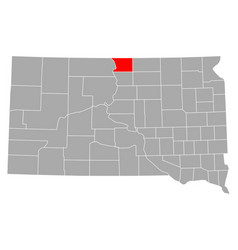 Map Campbell In South Dakota