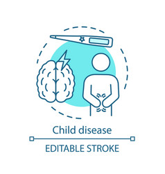 Child Disease Concept Icon