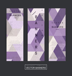 Lovely Banner Template Set Design