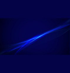 Blue Dynamic Wavy Technology Abstract Background