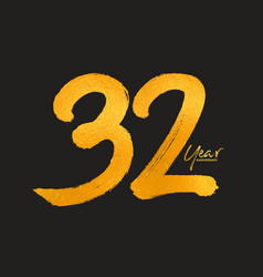 Gold 32 Years Anniversary Celebration