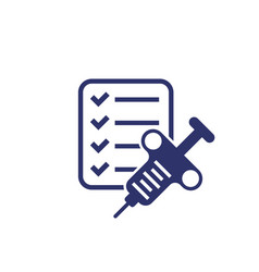 Biopsy Test Icon On White