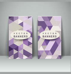 Lovely Banner Template Set Design