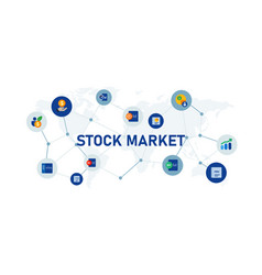 Stock Market Finance Trade For Buy Or Sell Shares