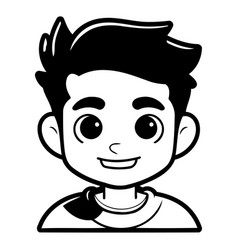 Cute Cartoon Boy Character