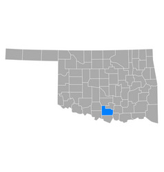 Map Carter In Oklahoma