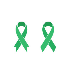 Green Awareness Ribbon Mental Health And Kidney