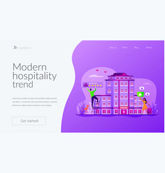 Lifestyle Hotel Landing Page Template