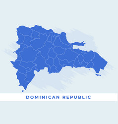 National Map Of Dominican Republic