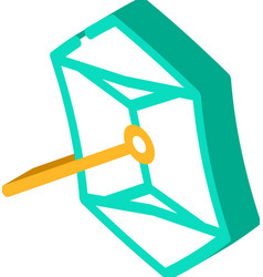 Rokakku Kite Isometric Icon