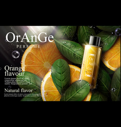 Orange Perfume Ad