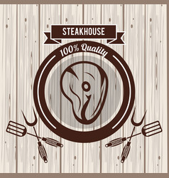 Steakhouse Bbq Poster