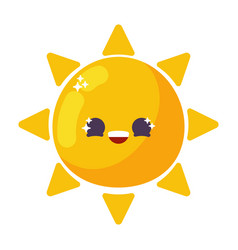 Sun Emoji Kawaii