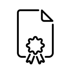 Agreement Certificate Icon