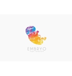 Embryo Logo Design Silhouette Of Baby