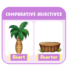 Comparative Adjectives For Word Short