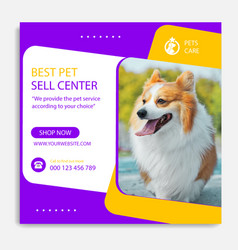 Flyer Template For Pet Adoption Banner