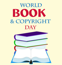 World Book And Copyright Day 12 April Postcard