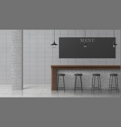 Bar Or Pub Minimalistic Design Interior