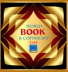 World Book And Copyright Day 12 April Postcard