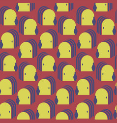 Seamless Pattern With Aesthetic Minimalist