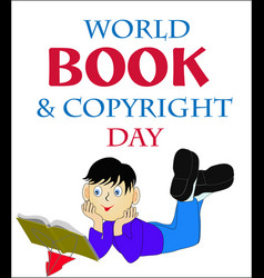 World Book And Copyright Day 12 April Card