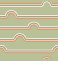 Pastel Rainbow Stripes Seamless Pattern