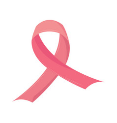 Pink Ribbon Flat Icon